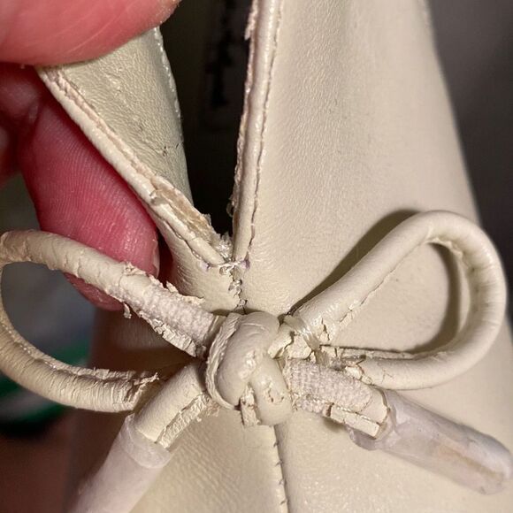 Hot in Hollywood Womens Winter White Booties with Spat Covers, Size 7.5M - Picture 11 of 16